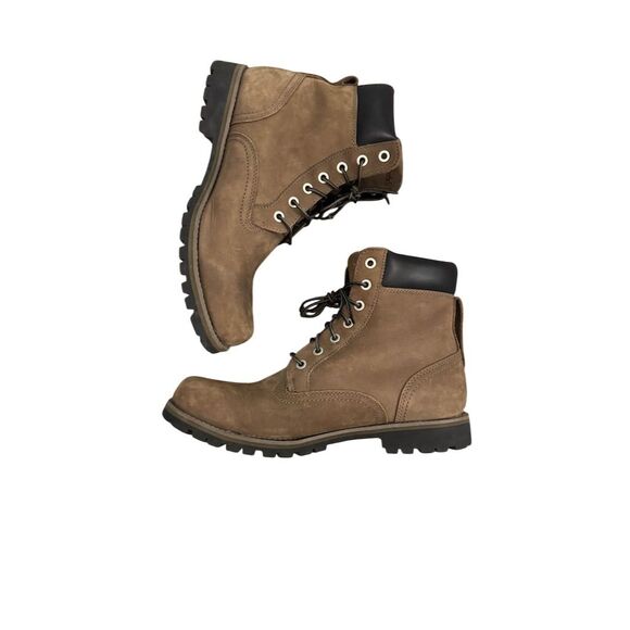 Timberland Men's Brown 6 Inch Waterproof Boots Size 11 - Picture 2 of 10